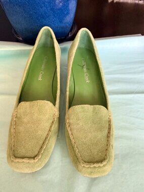 Coldwater Creek suede loafers
